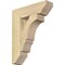 Ekena Millwork Balboa Slat Rough Sawn Bracket, Douglas Fir, 4"W x 16"D x 20"H BKT04X16X20BOA06RDF - alternate 1